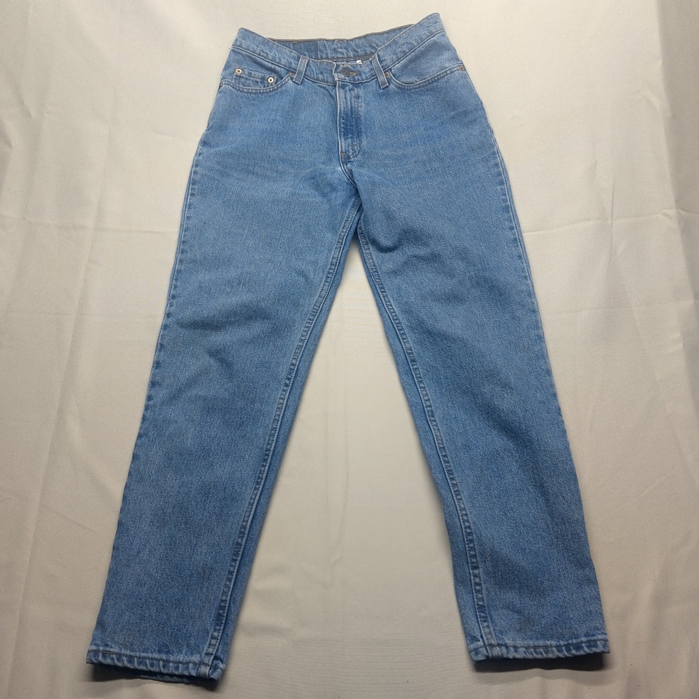 Vintage Levis 512 Slim Fit Tapered Leg Jeans Medium Wash Made in USA 11 JR S